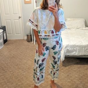 NWT Zara Tropical Set